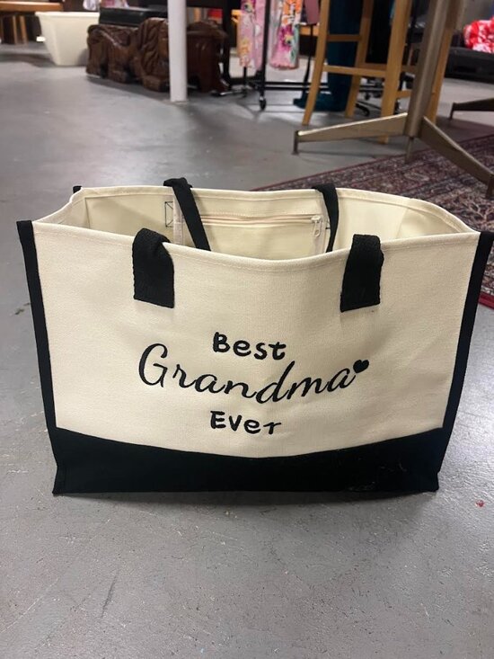 Handbags - Grandma Canvas Tote